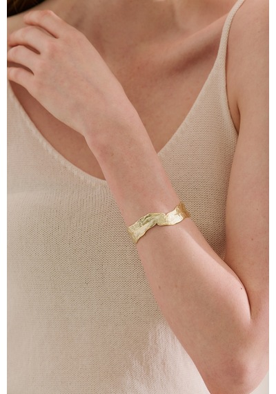 Ava Mat Kaplamalı Bileklik Gold Ss26blk00052-51