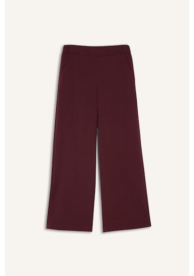 Defacto Kız Çocuk Wide Leg Geniş Paça Pantolon G9114a826spbr210 Bordo-br210