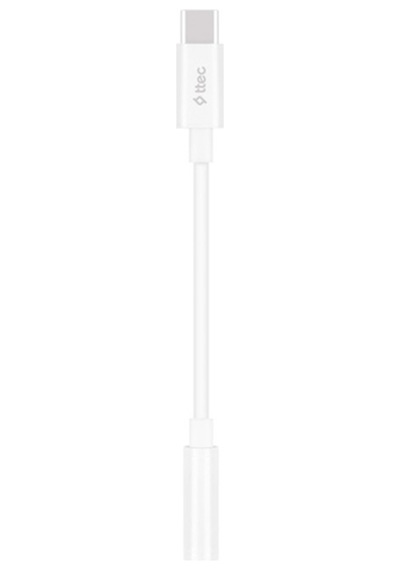 Usb-c - 3.5mm Aux Adaptörü 11 Cm Beyaz 2ak04b