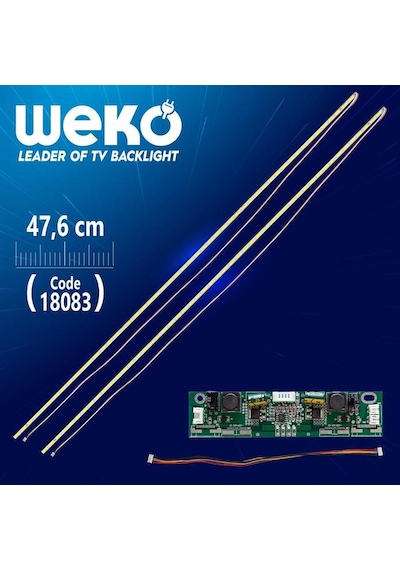 43'' Inch 51 Ledli 47 Cm Universal Tv E-led Takımı