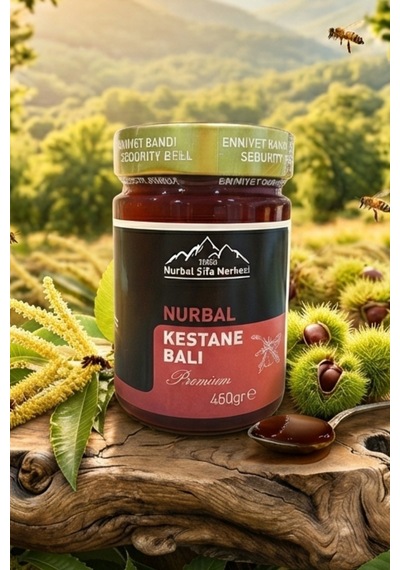 Nurbal Şifa Merkezi Kestane Balı 450 G