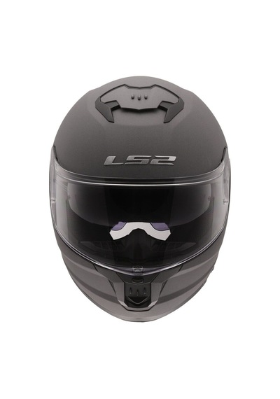 Kapalı Kask Ls2 Stream 2 Mat Concrete Orjinal Vizörlü Xl Mat Gri