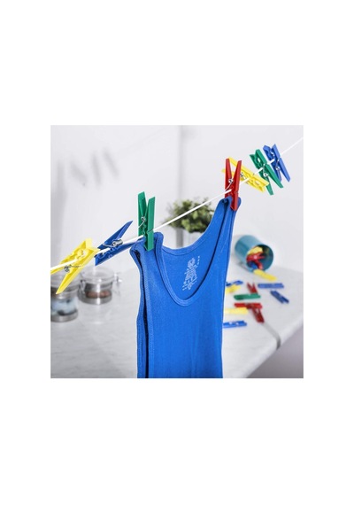36 Adet Plastik Mandal, Çamaşır Asma Mandalı, İz Bırakmaz, Ekstra Dayanıklı - 673091408 Diğer
