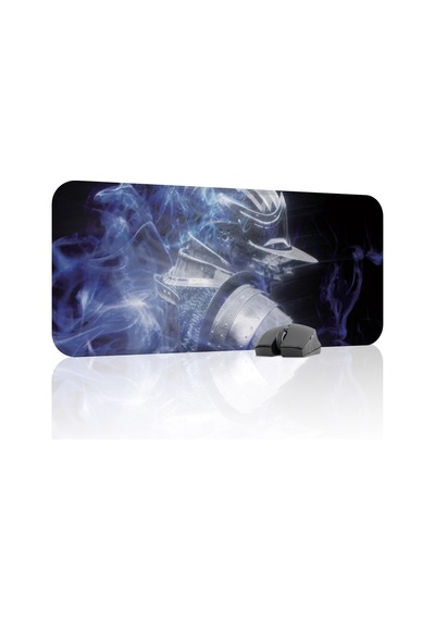 Demon's Souls Kaymaz Dikişli Kauçuk Oyuncu Mousepad V2 - 70x30 Xl Gaming Mouse Pad Fare Altlığı