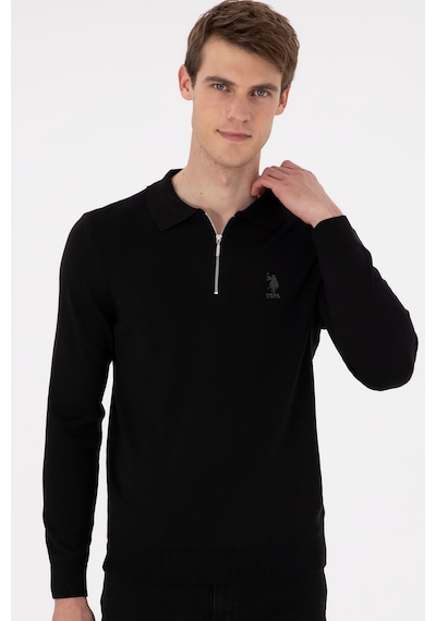 U.S. Polo Assn. Erkek Siyah Kazak 50297066-VR046