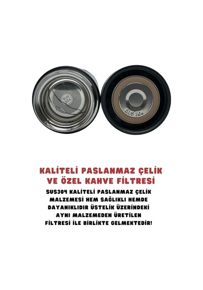 500ml Lisanslı Çift Katlı Paslanmaz Çelik Termos 8 Saat Sıcak Soğuk Hediye Kutulu Siyah Çok Renkli