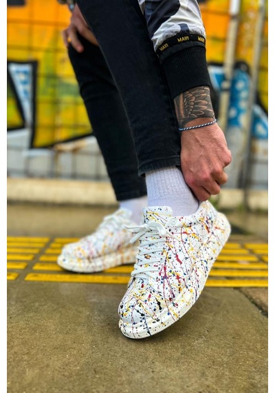CH254 CST Pittura Erkek Ayakkabı 498 SARI / MAVI / KIRMIZI SPLUSH