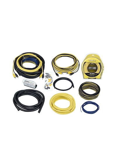 FOR-X 6 GA Profesyonel Seri Kalın Oto Amfi Kablo Seti XY-6KIT