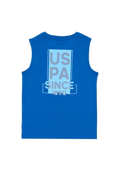 U.S. Polo Assn. Erkek Çocuk Kobalt Kolsuz Bisiklet Yaka Tişört 50307160-VR077 U.S. Polo Assn. Erkek Çocuk Kobalt Kolsuz Bisiklet Yaka Tişört 50307160-VR077