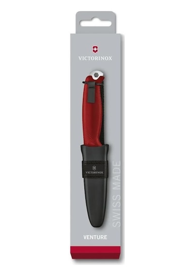 Victorinox Venture Kamp Bıçak 3.0902 Kırmızı Outdoor Kamp Çakı Kırmızı