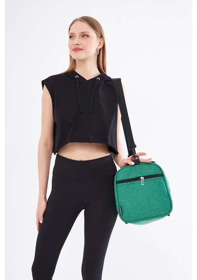 Superbag Seyahat Spor Çantası Yeşil Kadın Erkek Unisex Yeşil - Siyah