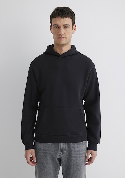 Mavi - Kapüşonlu Siyah Basic Sweatshirt 0s10275-900 Siyah