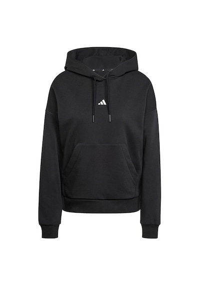 Adidas Kadın Kapüşonlu Sweatshirt W Sl Fc Hd Jn1861 Siyah