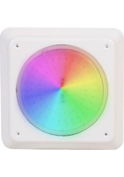 Rgb Kare Havuz Lambası 2 Kablolu