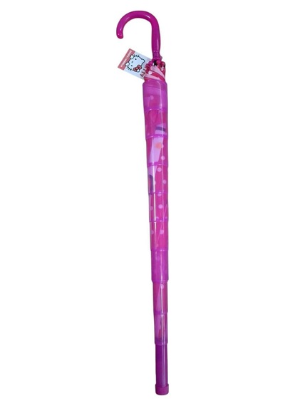 Lisanslı Bardaklı Figürlü Unisex Çocuk Şemsiyesi Pembe