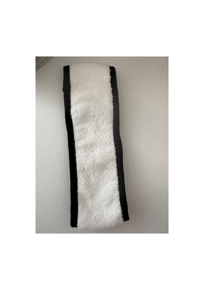 Saç Bandı Bandana Kumaş Pratik Kullanım Siyah Siyah