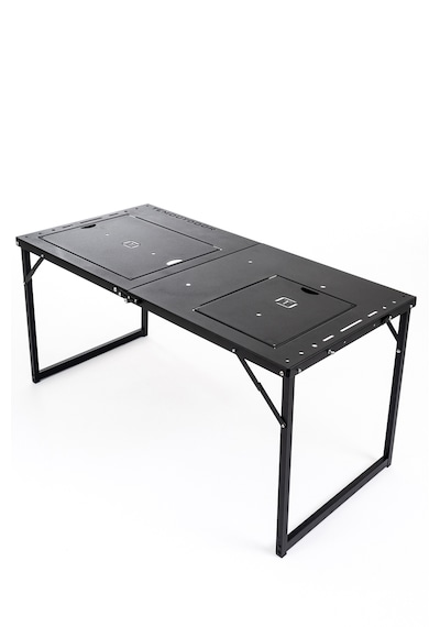 Temoutdoor Smart Table Xl Akıllı Kamp Masası - Standart Donanım Siyah