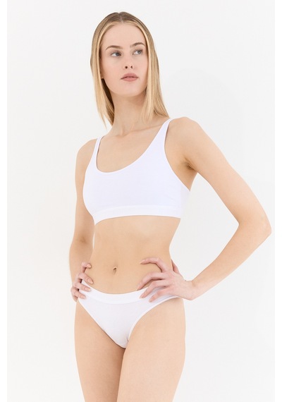 Naphor Touch Beyaz Bralet Sütyen