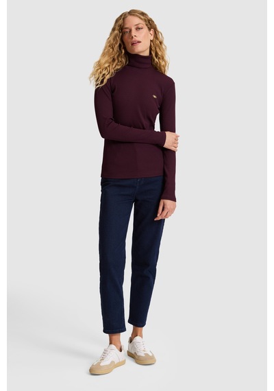 U.s. Polo Assn. Kadın Koyu Plum Tişört 50333795-vr180 Dark Plum