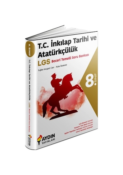 Aydın 8. Sınıf İnkılap Tarihi Beceri Temelli Soru Bankası 2023
