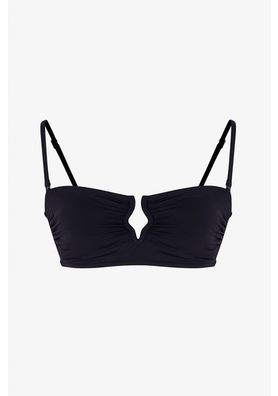 Penti Siyah Nia Straplez Bikini Üstü