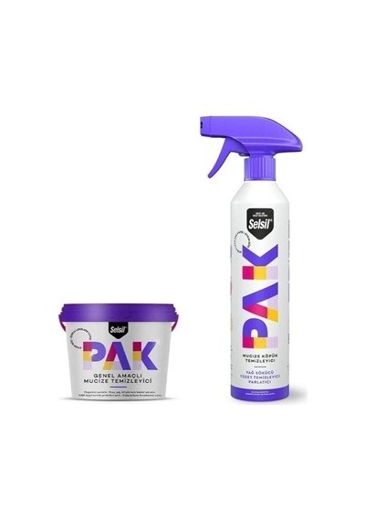 Pak Köpük 500ml + Krem 500gr 1000'li Set