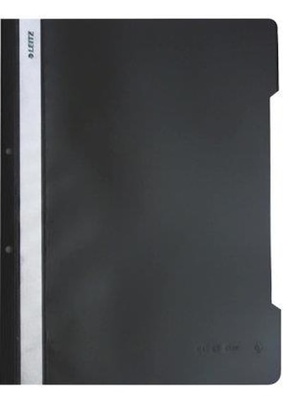 LEITZ TELLI DOSYA SIYAH 50 LI PAKET (4189)