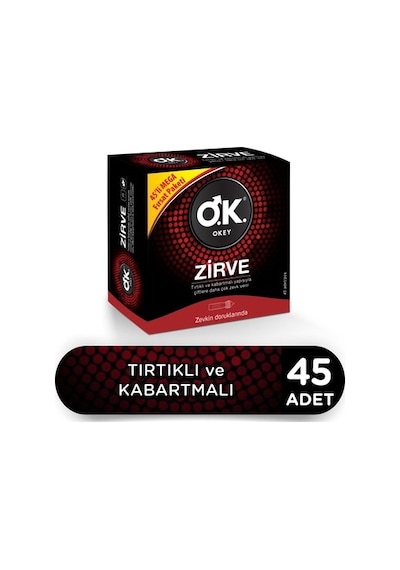 45'li Prezervatif - Konforlu Ve Güvenli Seçenek
