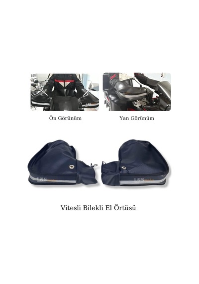 Lns Motosiklet El Rüzgarlığı Büzgülü Model Vitesli Model