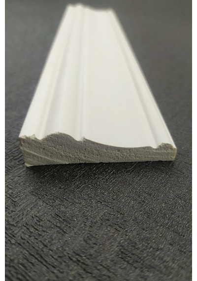 Diecor Dekoratif Boyanabilir 25 Adet 7 Cm Polistren Duvar Bordürü Ekru Model:xa305