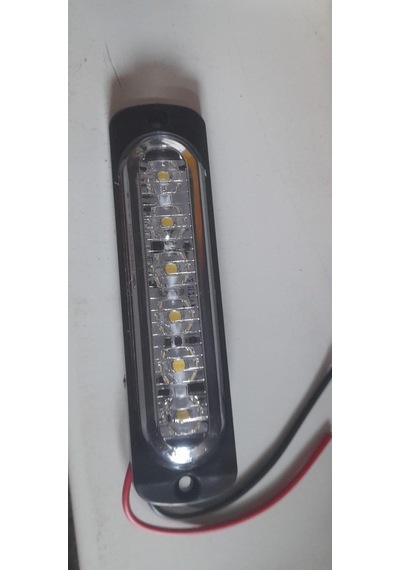 Çakar Lamba 6 Ledli Beyaz
