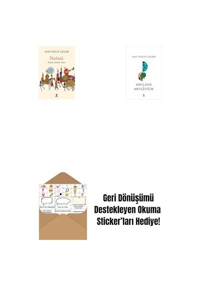 Naîmâ + Mevlana Ve Mevlevilik + Okuma Sticker'ları