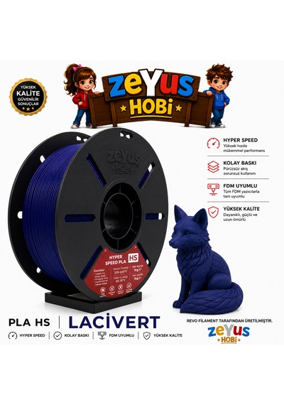 Generic Pla Hs Hyper Speed Filament Lacivert 1.75 Mm 1000 Gr