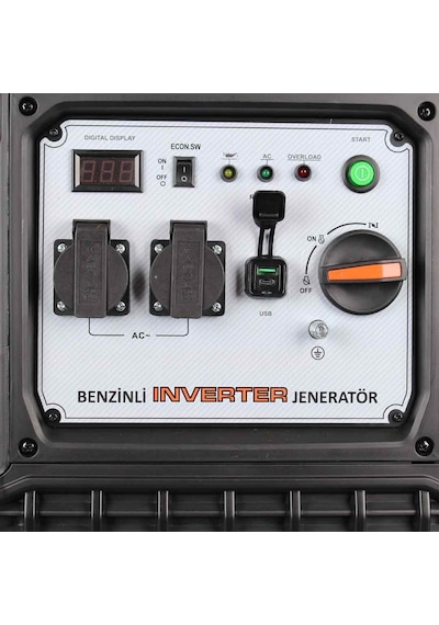 Hegı Taşınabilir Inverter Benzinli Jeneratör 4.5kva Max -26946