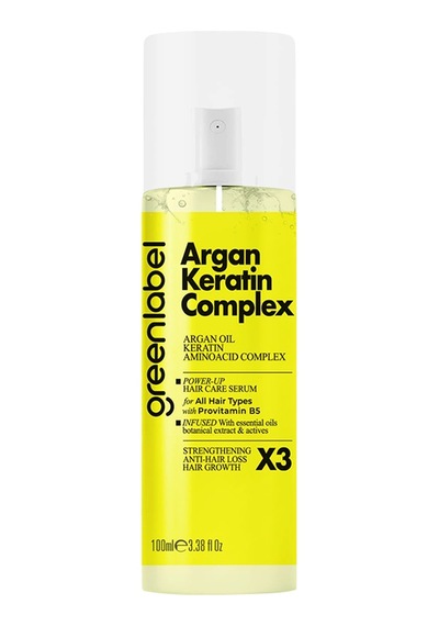 Greenlabel Argan Keratin Complex Durulanmayan Saç Bakım Serumu 100ml