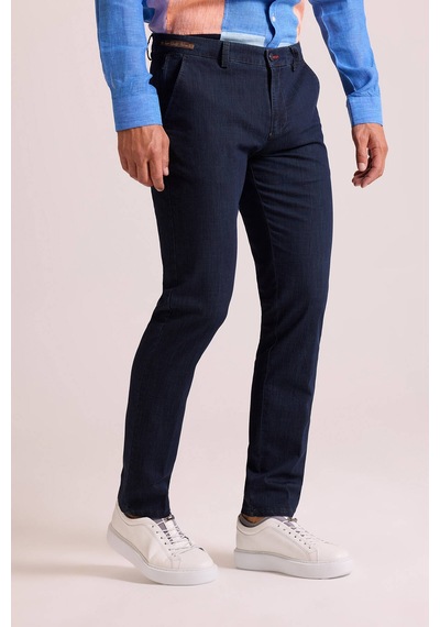 Ysf Erkek Lacivert Kot Pantolon