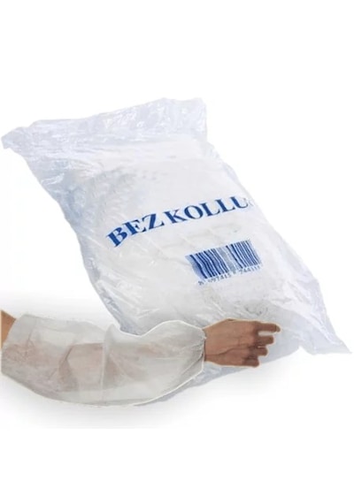 Kolluk Tela Tek Kullanımlık - Beyaz - 100 Adet