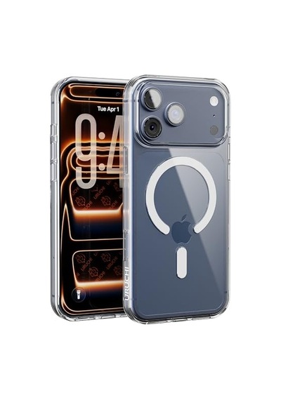 Şeffaf Kılıf Magsafe Uyumlu Güçlü Manyetik Tutuş Ultra Ince Koruyucu İphone 17 Pro Max Diğer