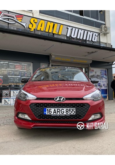 Kit Garaj Hyundai I20 Custom Ön Ek Plastik 2014-2018 Boyasız