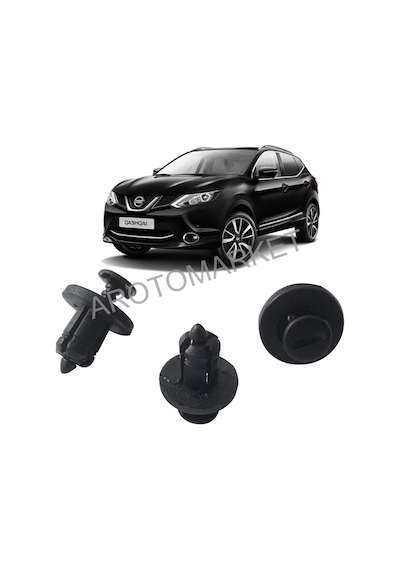 Nissan Qashqai Tampon Motor Kaplama Klipsi 7703072360 427776184