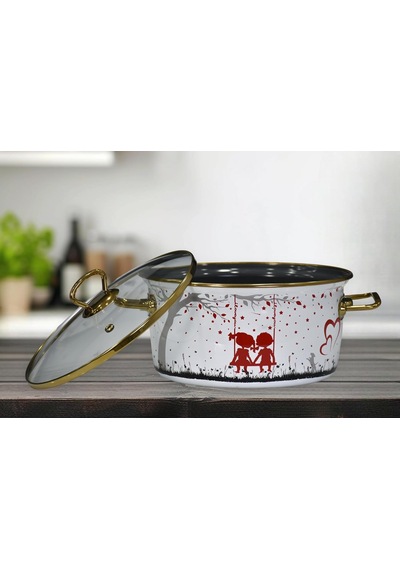 Love Emaye Kızartma Tenceresi 22 Cm Belirtilmemiş