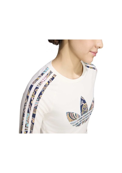 Adidas 3 Strıpes Çocuk Spor Sweatshırt - Kr9189 BEYAZ