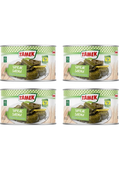 Tamek Yaprak Sarma 400 Gr X 4 Adet