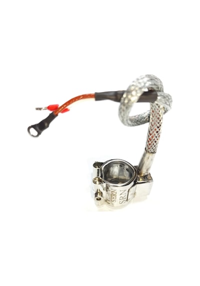 Kelepçe Meme Rezistans 25mm Çap-30mm Boy-100w-230v Zırhlı Kablolu