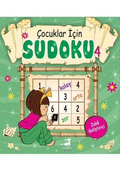 Çocuklar İçin Sudoku - 4- Olimpos Çocuk