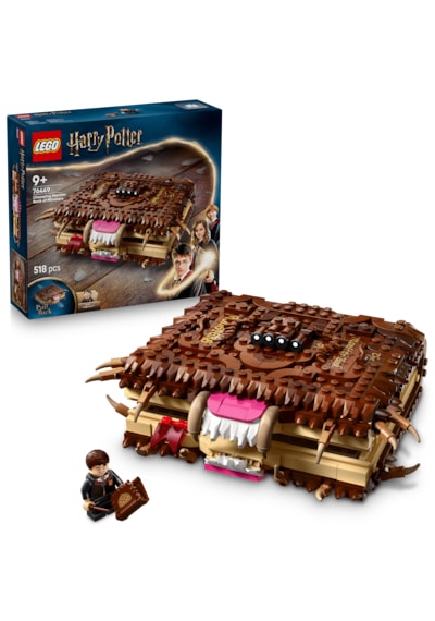 LEGO® Harry Potter™ Isıran Canavar Kitap 76449 - 9 Yaş ve Üzeri Çocuklar için Yaratıcı Oyuncak Yapım Seti (518 Parça)