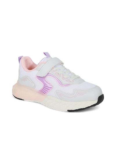 Kidessa 2003 Anatomik Tabanlı Unisex Çocuk Günlük Spor Ayakka Somon Çok Renkli