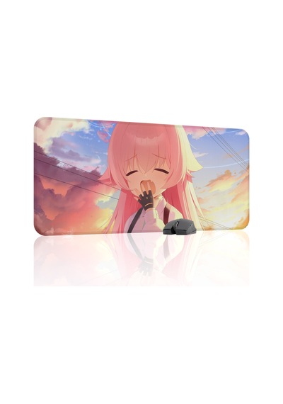 Blue Archive Kaymaz Dikişli Kauçuk Oyuncu Mousepad V1 - 90x40 Xxl Gaming Mouse Pad Fare Altlığı