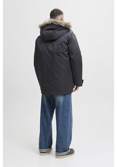Jack & Jones Jjcharlıe Detachable Faux Fur Parka Erkek Kürk Detaylı Parka - Şık Ve Fonksiyonel Siyah Jack & Jones Jjcharlıe Detachable Faux Fur Parka Erkek Kürk Detaylı Parka - Şık Ve Fonksiyonel Siyah