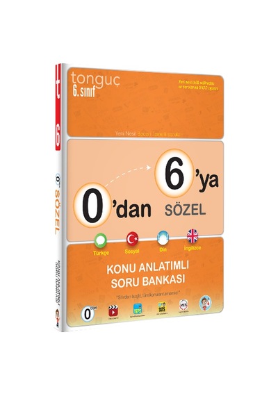 Tonguç 6.Sınıf 0'Dan 6'Ya Sözel Konu Anlatımlı Soru Bankası